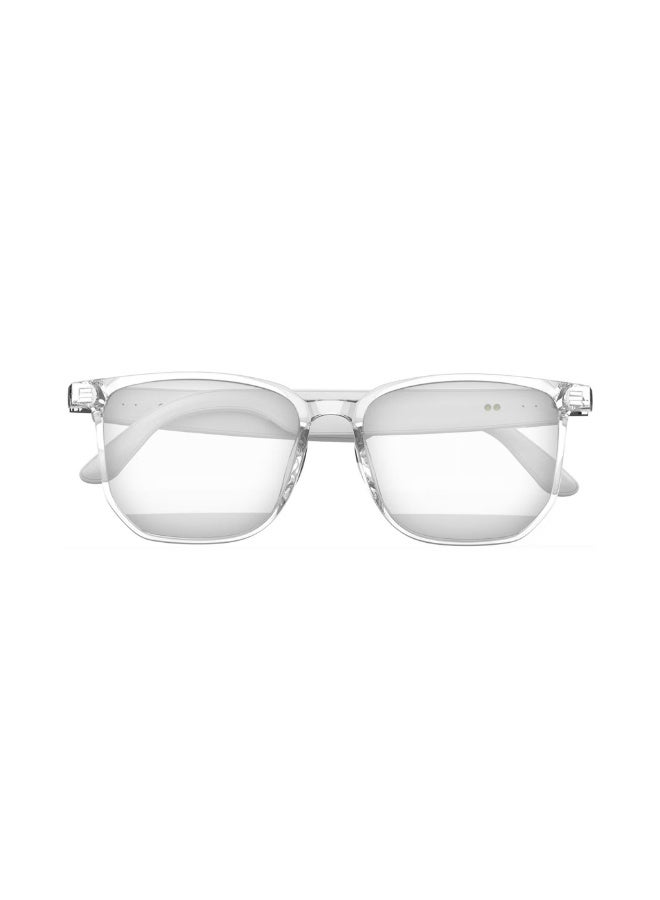 GREEN LION Hamburg Smart Glasses with Touch Control, UV400 Protection, Built-in Microphone, Remote Camera & Voice Assistant, Anti-Blue Lenses, Up to 5 Hours Play Time, 1.5-Hour Magnetic Charging Time, 10m Transmission Distance - White - Image 2